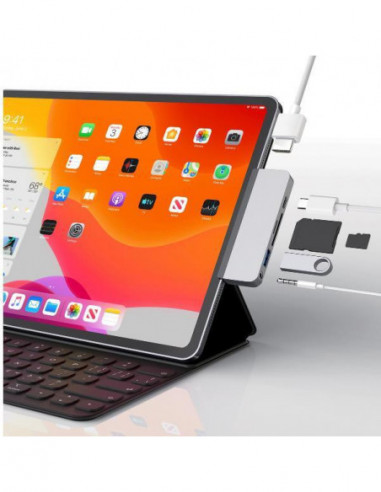 Hub Targus HYPERDRIVE HD319B-SILVER:...