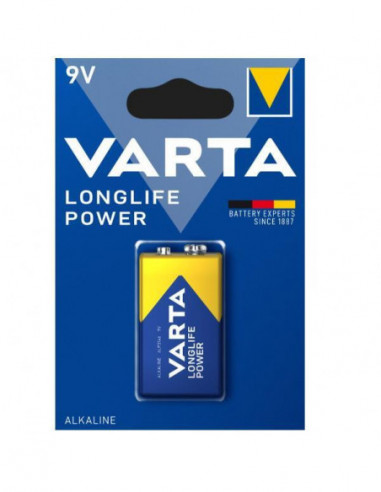 Varta Longlife Power 9v Bli 1 4922121411