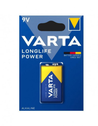 Varta Longlife Power 9v Bli 1 4922121411