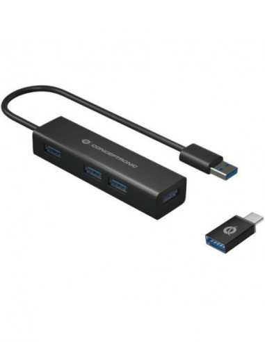 Hub Conceptronic HUBBIES06B USB 3.0 4...