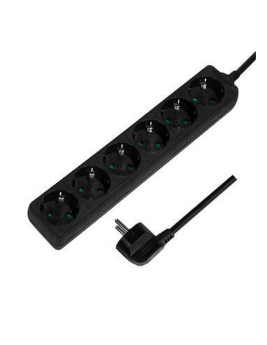 Extensao 6x Tomadas Schuko Com 1.5 M...