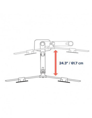 Suporte de Monitor Ergotron LX Braço... Suporte de Monitor Ergotron LX Braço...