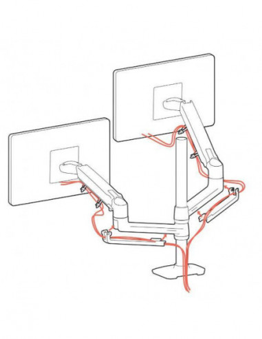 Suporte de Monitor Ergotron LX Braço... Suporte de Monitor Ergotron LX Braço...