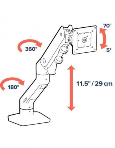 Suporte de Monitor Ergotron HX para... Suporte de Monitor Ergotron HX para...