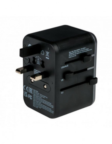 Adaptador de Viagem Universal...