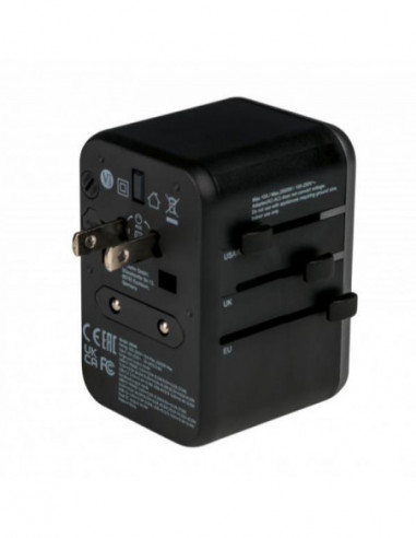 Adaptador de Viagem Universal...