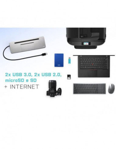 Docking Station I-Tec C31FLATPRO100 -...