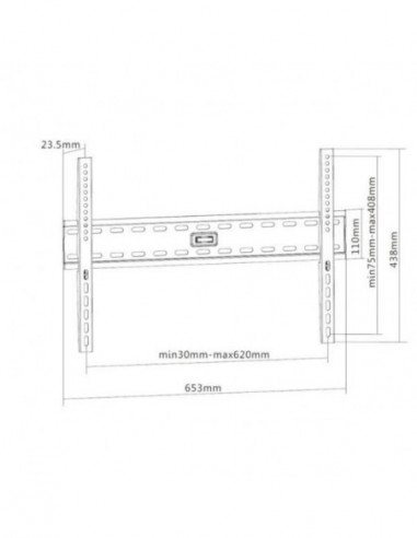 Suporte de Parede Fixa EQUIP... Suporte de Parede Fixa EQUIP...