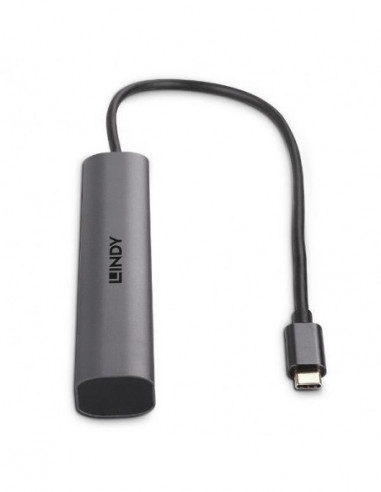 Hub Lindy USB 3.2 Gen2 Tipo-C com... Hub Lindy USB 3.2 Gen2 Tipo-C com...