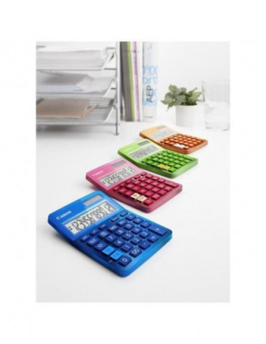 Calculadora Canon LS-100K, Azul, 10... Calculadora Canon LS-100K, Azul, 10...
