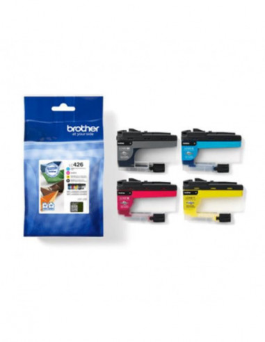 Brother LC426 - Pack de 4 - preto,...