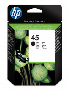Tinteiro HP 45 Preto de...