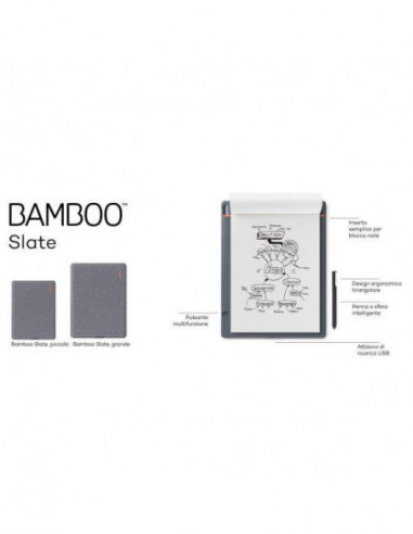 Caneta Wacom Bamboo Slate CDS-610S -... Caneta Wacom Bamboo Slate CDS-610S -...