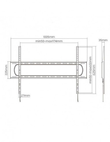 Suporte de Parede EQUIP para TV de... Suporte de Parede EQUIP para TV de...