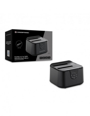 Conceptronic - DONN12B Dual Bay... Conceptronic - DONN12B Dual Bay...