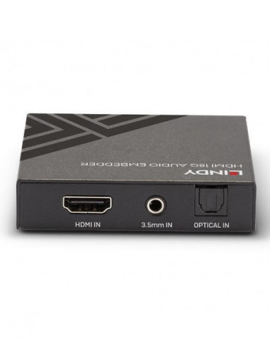 Lindy 38203 convertidor de audio Negro