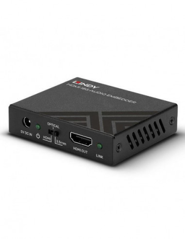 Lindy 38203 convertidor de audio Negro