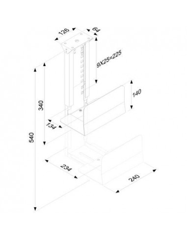 Suporte para CPU Neomounts... Suporte para CPU Neomounts...