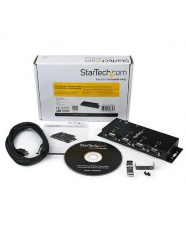 4 Port USB to DB9 RS232 Serial Adapter 4 Port USB to DB9 RS232 Serial Adapter