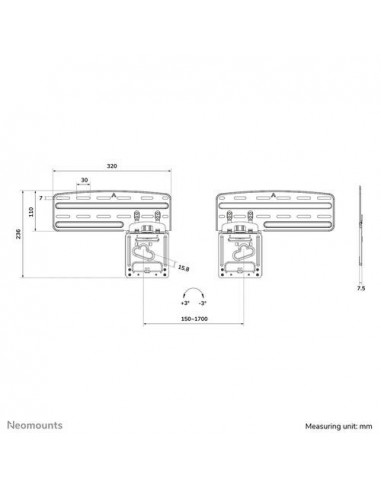 Suporte de Parede para TV NEOMOUNTS... Suporte de Parede para TV NEOMOUNTS...