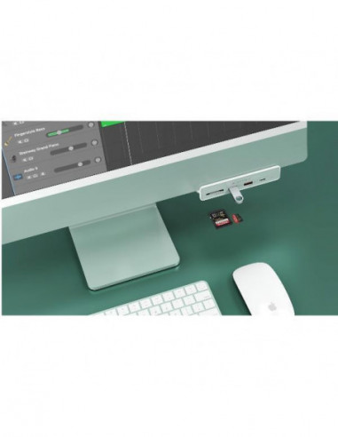 HyperDrive 6-in-1 Hub - Estação de... HyperDrive 6-in-1 Hub - Estação de...