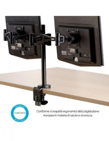 Suporte de Monitor Duplo Fellowes...