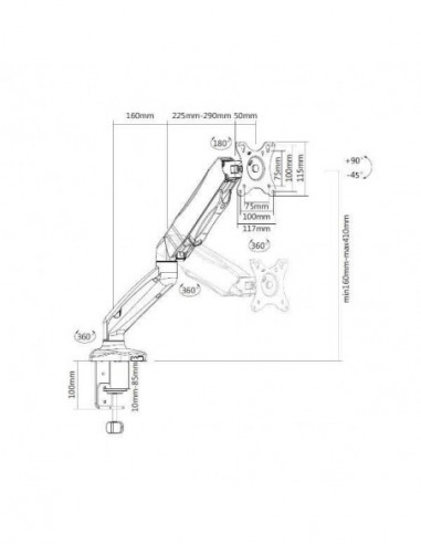 Suporte de Monitor Equip para... Suporte de Monitor Equip para...