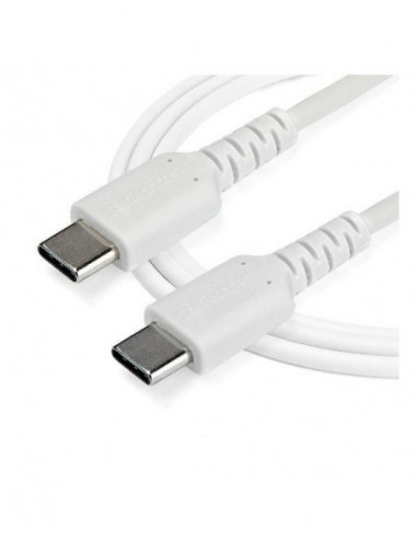 Cabo USB-C StarTech - Branco - 1m -... Cabo USB-C StarTech - Branco - 1m -...