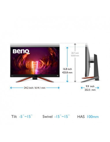 Monitor BenQ EX2710Q, 27", 2K Ultra... Monitor BenQ EX2710Q, 27", 2K Ultra...
