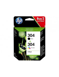 Tinteiro HP 304 Preto e...