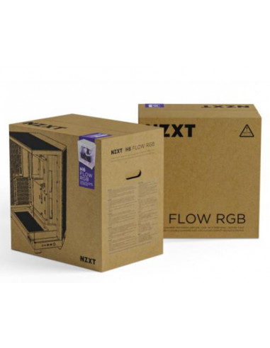 Caja Pc Nzxt H6 Flow Rgb Cc-H61fw-R1...