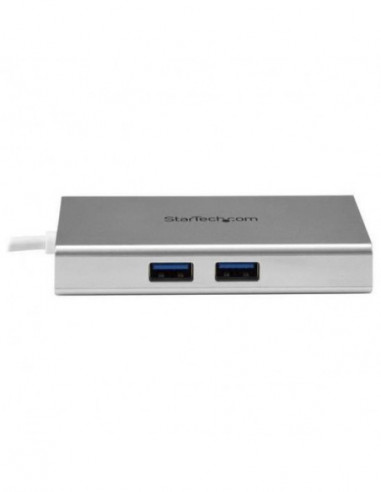 USB C Multiport Adapter - PD - Silver USB C Multiport Adapter - PD - Silver
