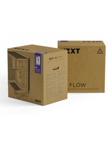 Caixa NZXT H6 Air Flow Midi Tower:...