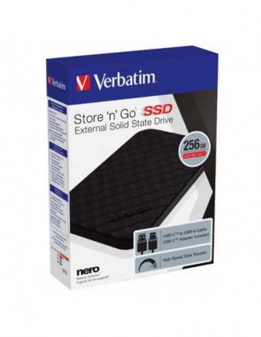 Verbatim Storengo Portable Ssd 256g...