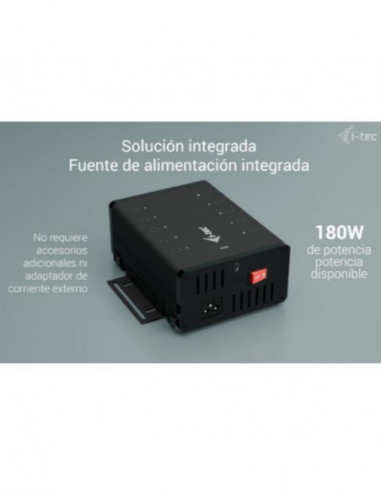 Hub USB I-Tec CACHRGHUB10C - 10x...