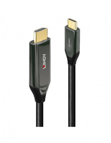 Cabo Lindy USB-C para HDMI 8K60, 3m