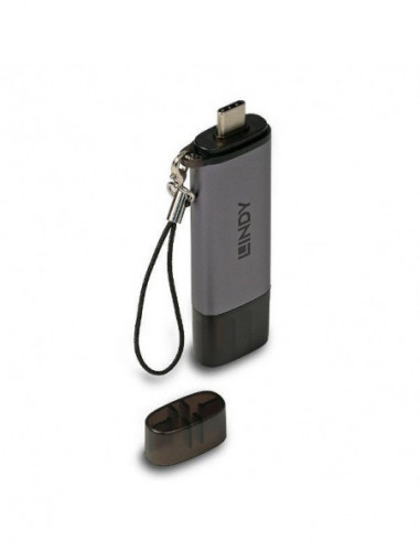 Leitor de Cartões Lindy 43335 USB 3.2... Leitor de Cartões Lindy 43335 USB 3.2...