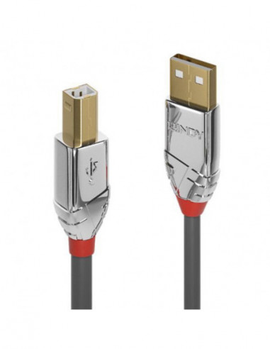 Cabo USB 2.0 Lindy Tipo A para Tipo B...