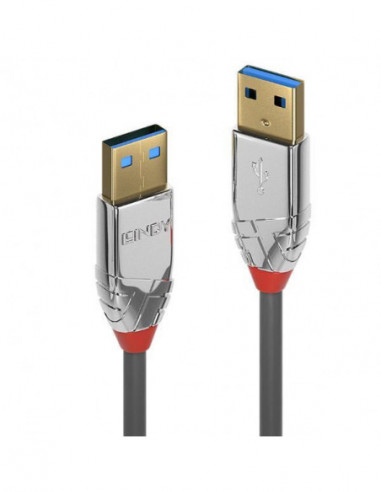 Cabo Lindy Cromo USB 3.2 Tipo A...