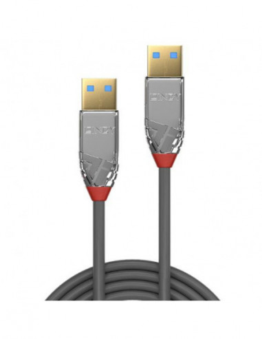 Cabo Lindy Cromo USB 3.2 Tipo A...