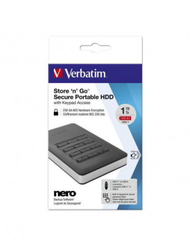Disco Rígido Externo Verbatim - 1TB,... Disco Rígido Externo Verbatim - 1TB,...