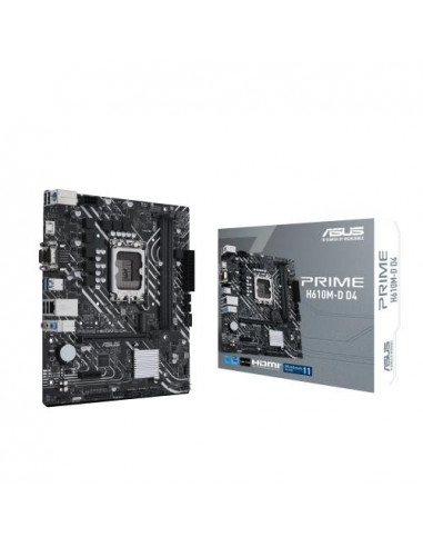 Placa-Mãe Asus Prime H610M-D D4 -...