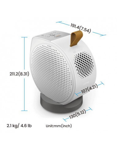 Projetor BenQ GV50: DLP, 500 lúmenes,... Projetor BenQ GV50: DLP, 500 lúmenes,...