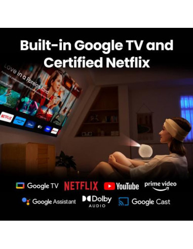 Projetor BenQ GV50: DLP, 500 lúmenes,... Projetor BenQ GV50: DLP, 500 lúmenes,...