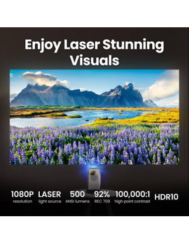 Projetor BenQ GV50: DLP, 500 lúmenes,... Projetor BenQ GV50: DLP, 500 lúmenes,...