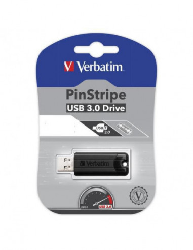 Pen Drive Verbatim Pin Stripe 32GB... Pen Drive Verbatim Pin Stripe 32GB...