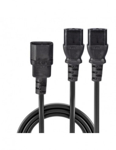 Cabo Bifurcador IEC Lindy - IEC C14...