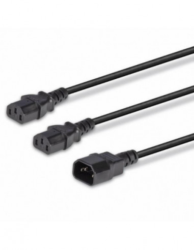 Cabo Bifurcador IEC Lindy - IEC C14...