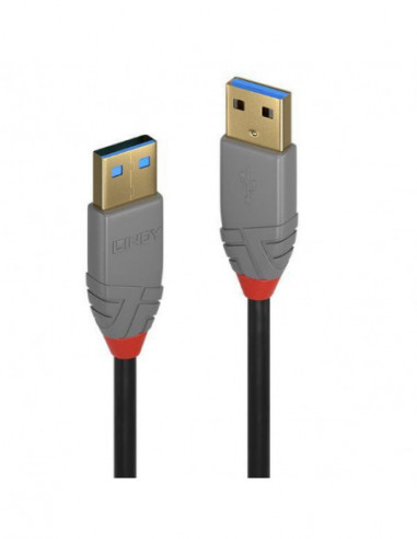 Adaptador Lindy USB 3.2 Tipo A (0,5m)...