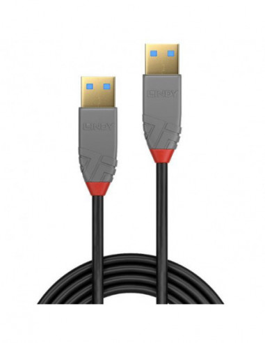 Adaptador Lindy USB 3.2 Tipo A (0,5m)...